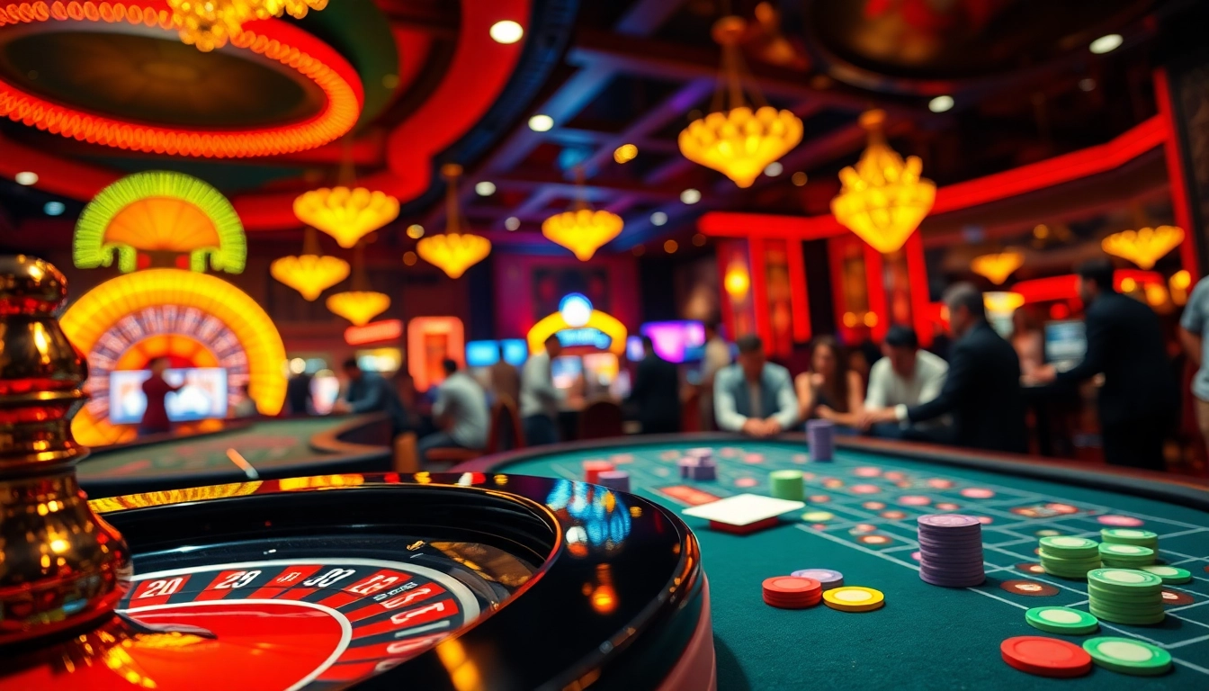 Erfreuen Sie sich an den Casinospielen mit echten Spielern und bunten Spieltischen.